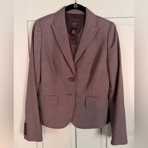 J. Crew Super 120’s Grey women's tailored blazer